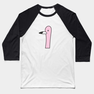 Funny Flamingo Ingo Baseball T-Shirt